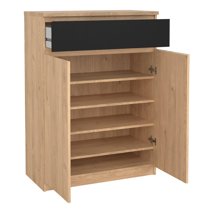 Naia Shoe Cabinet with 2 Doors +1 Drawer - TidySpaces