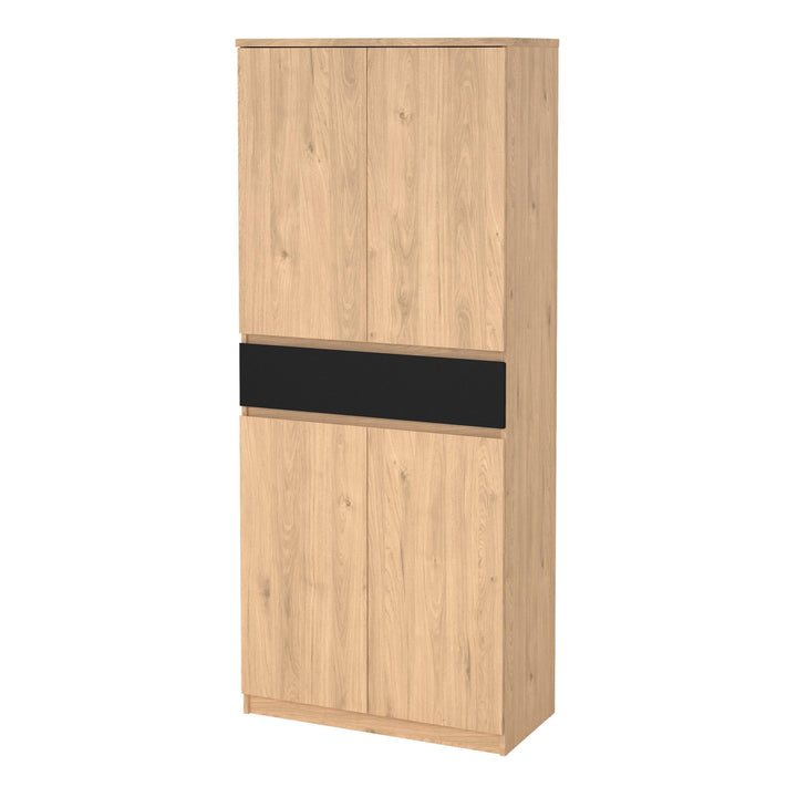 Naia Shoe Cabinet with 4 Doors + 1 Drawer - TidySpaces