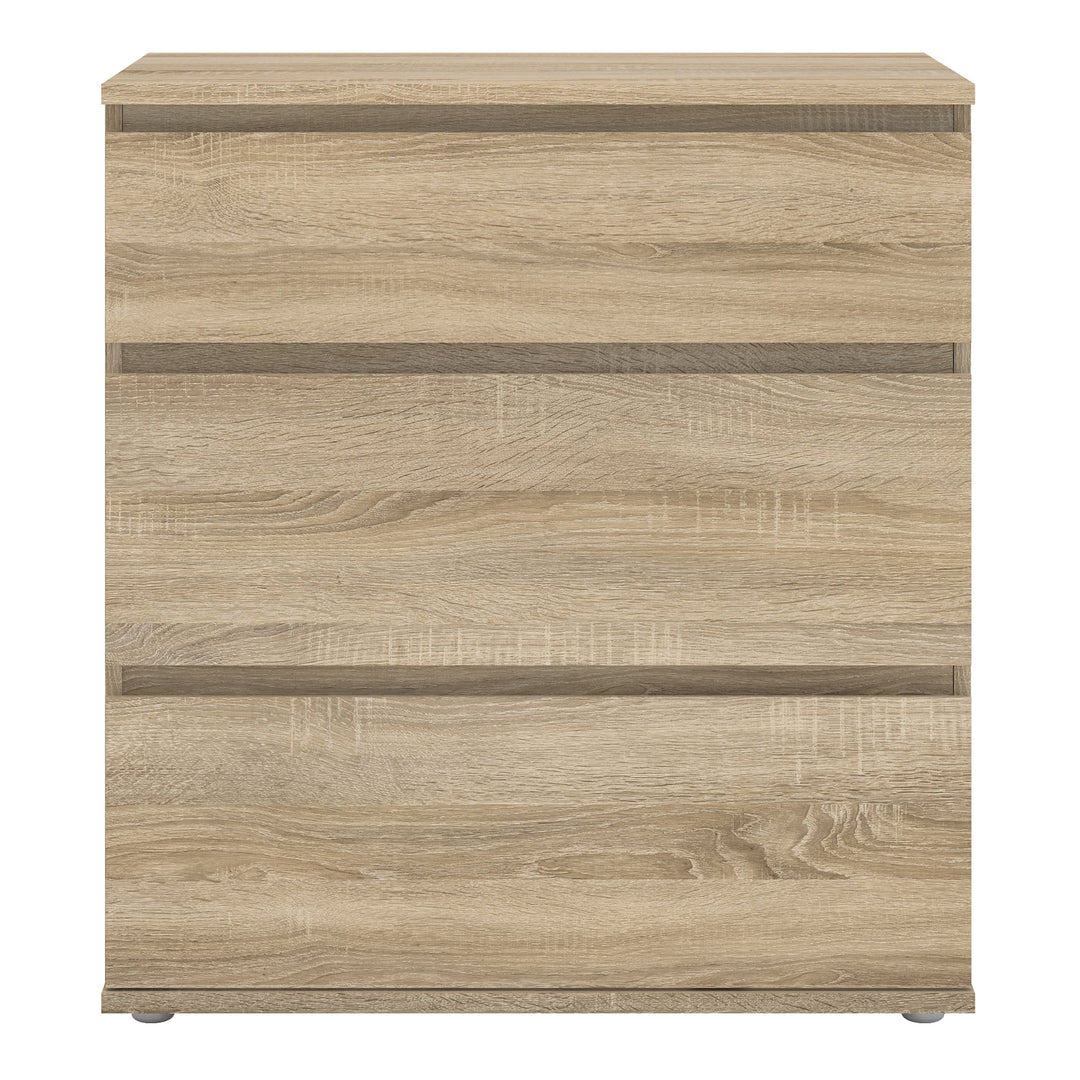 Nova Chest of 3 Drawers in Oak - TidySpaces