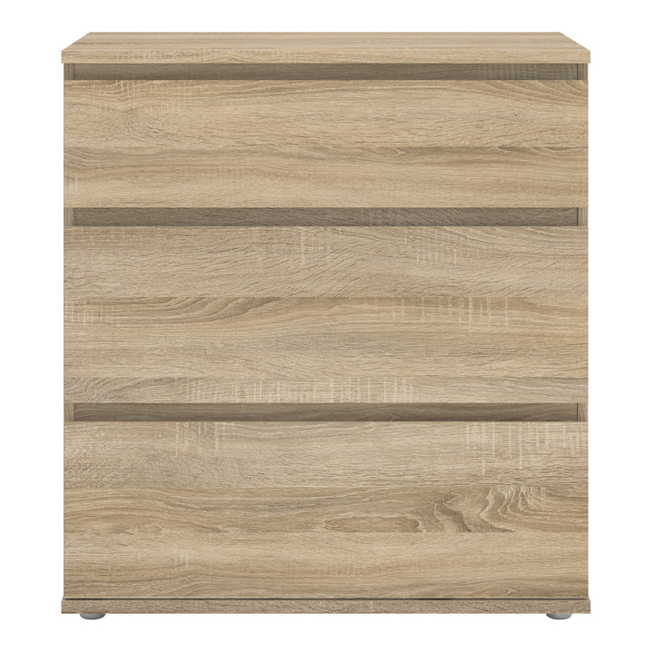 Nova Chest of 3 Drawers in Oak - TidySpaces