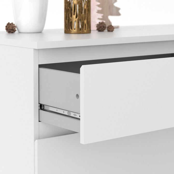 Nova Wide Chest of 6 Drawers (3+3) in White - TidySpaces