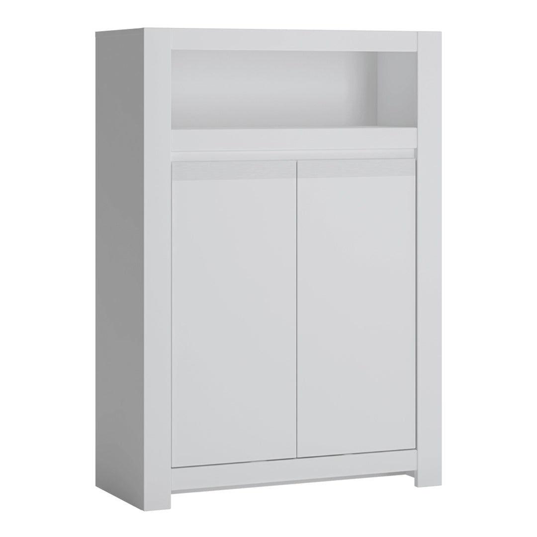 Novi 2 Door Cabinet in Alpine White - TidySpaces