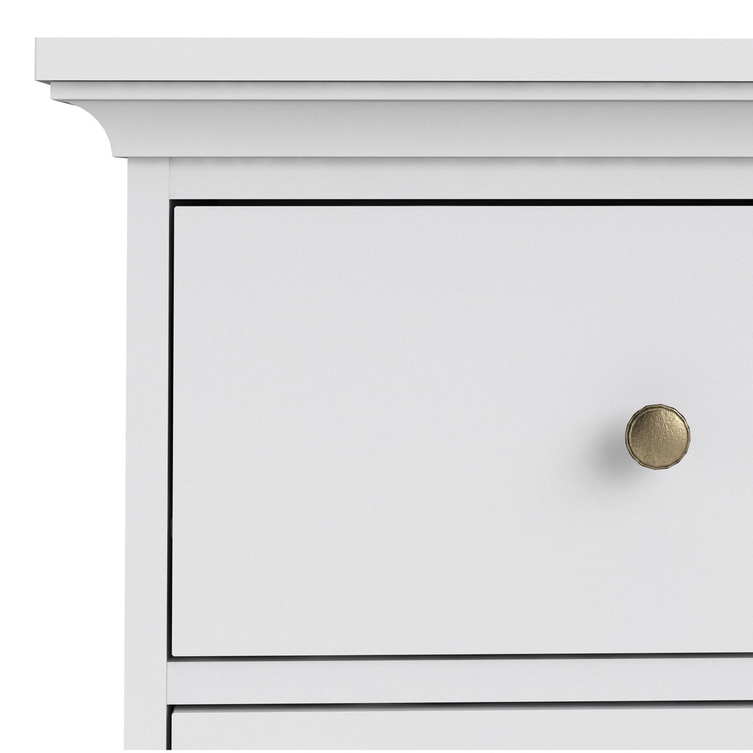 Paris Chest of 6 Drawers in White - TidySpaces