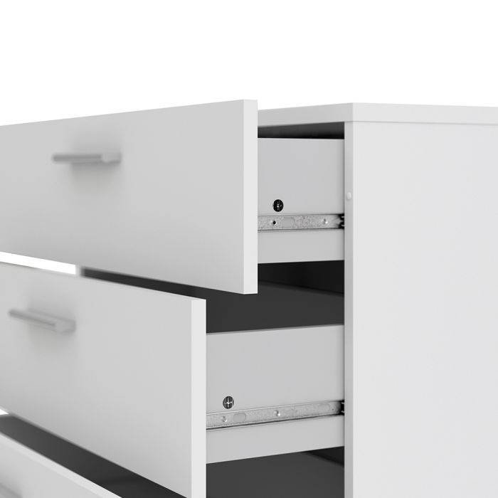 Pepe Chest of 4 Drawers in White - TidySpaces