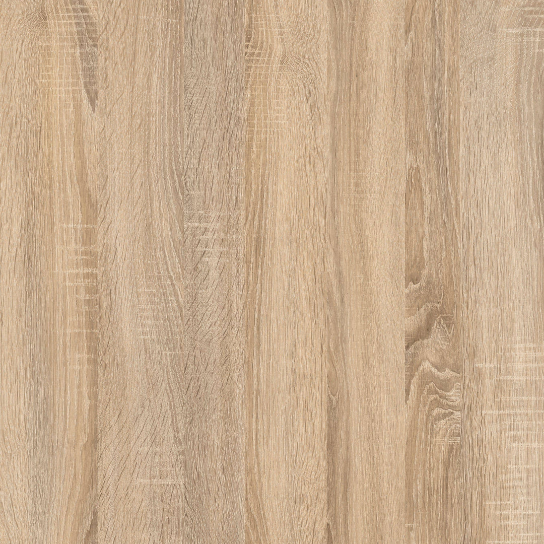 Pepe Wardrobe with 3 doors in Oak with White High Gloss - TidySpaces