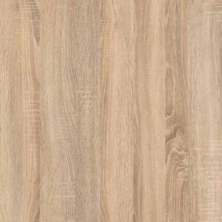 Pepe Wardrobe with 3 doors in Oak with White High Gloss - TidySpaces