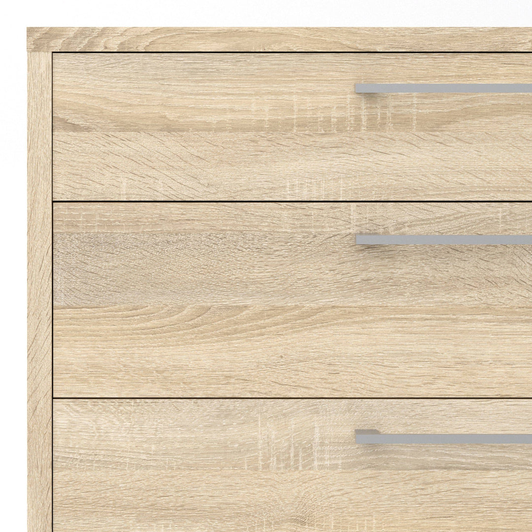 Prima Office Storage With 2 Drawers + 2 File Drawers In Oak - TidySpaces