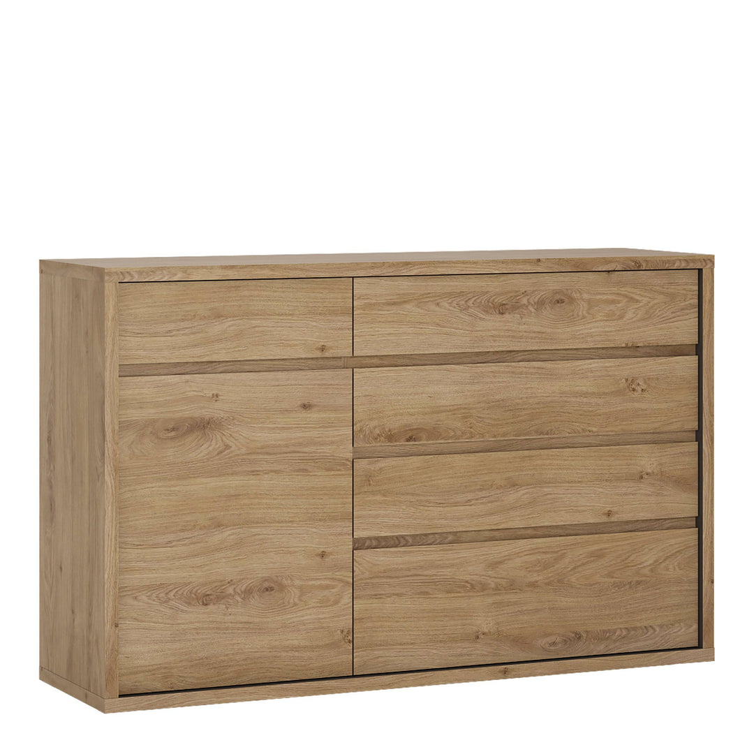 Shetland 1 Door 5 drawer cupboard - TidySpaces