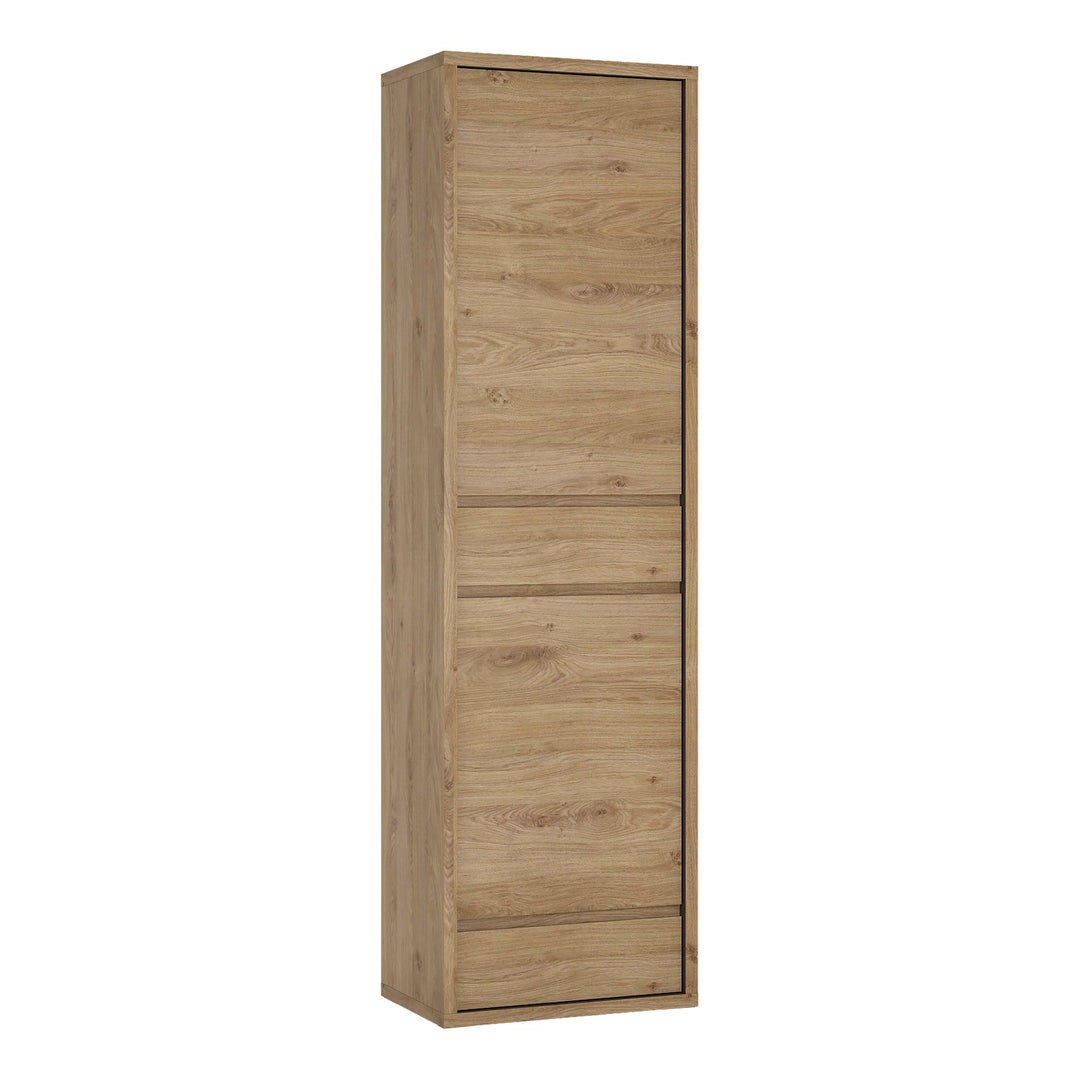 Shetland 2 Door 2 Drawer narrow cabinet - TidySpaces