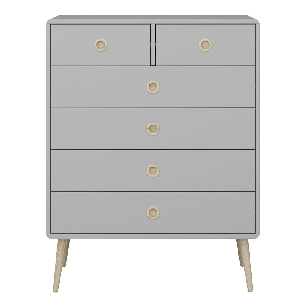 Softline 2 + 4 Chest Grey - TidySpaces