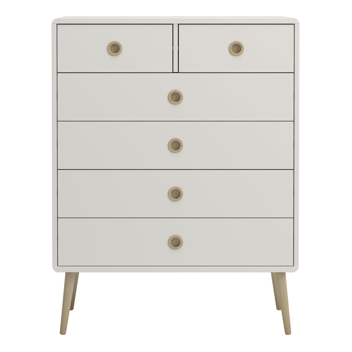 Softline 2 + 4 Chest Off White - TidySpaces