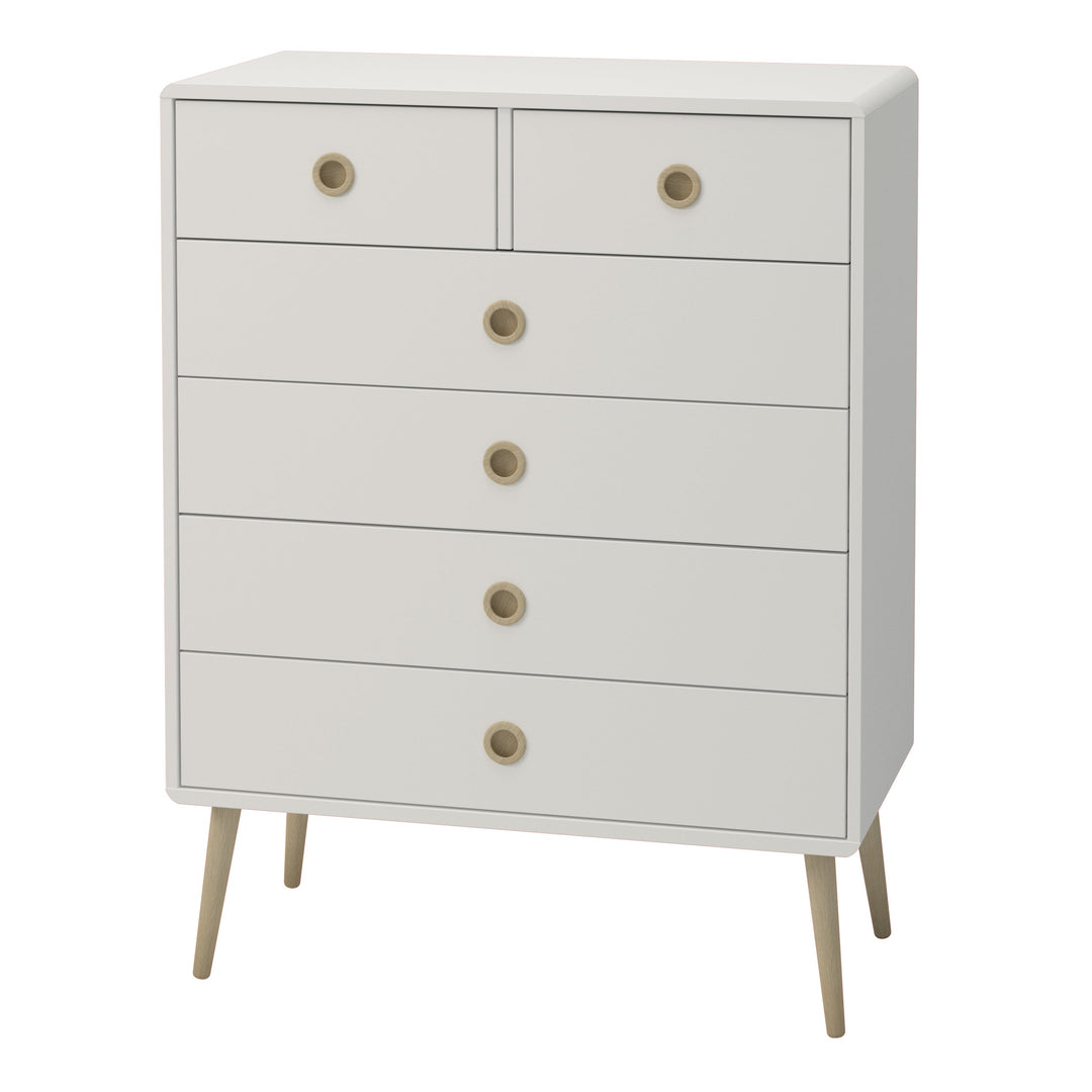 Softline 2 + 4 Chest Off White - TidySpaces