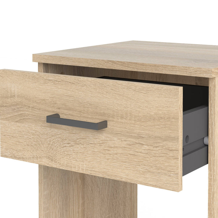 Space Bedside 1 Drawer in Oak - TidySpaces