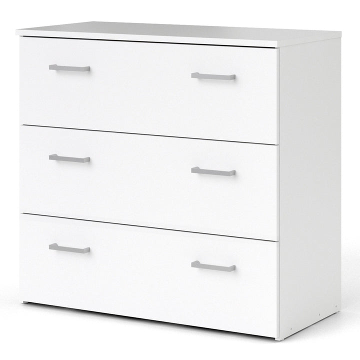 Space Chest of 3 Drawers in White - TidySpaces