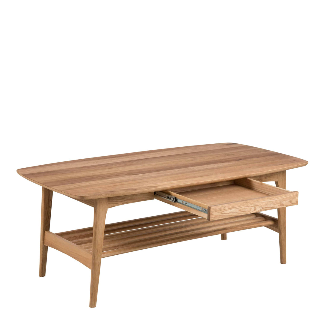 Emma Coffee Table in Oak - TidySpaces