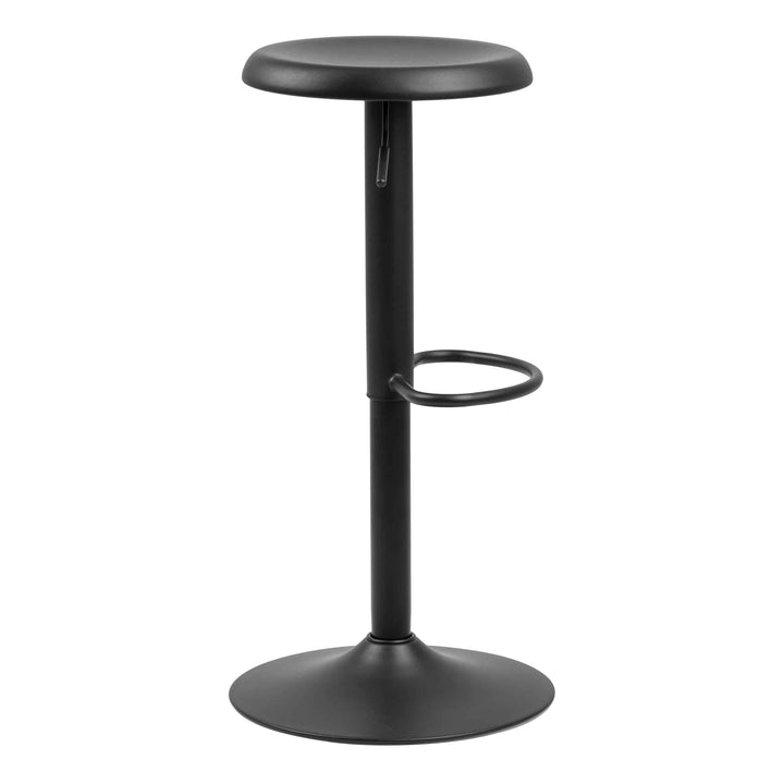 Finch Black Bar Stool without Back Set of 2 - TidySpaces