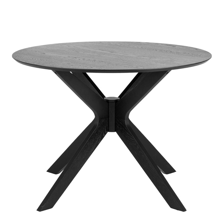 I_Duncan Round Coffee Tablein Black 105x75cm - TidySpaces