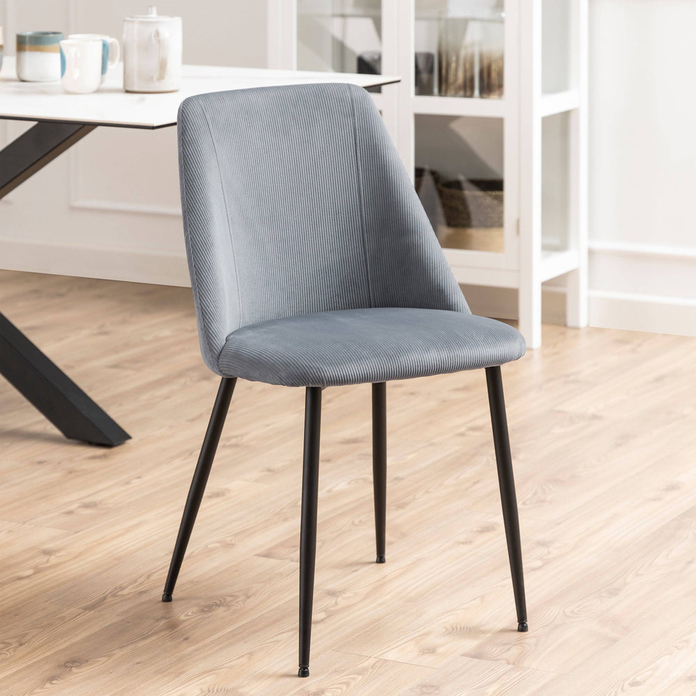 Ines Dining Chair in Grey Set of 4 - TidySpaces