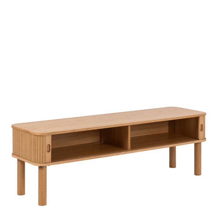 Langley TV Unit in Oak - TidySpaces