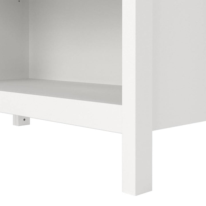 Madrid Bookcase in White - TidySpaces