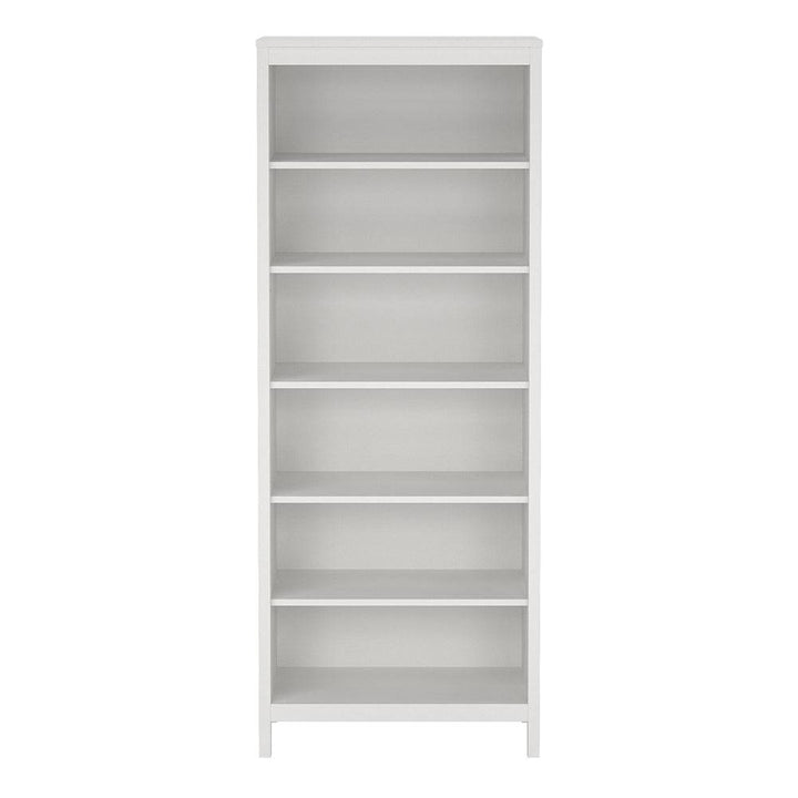 Madrid Bookcase in White - TidySpaces