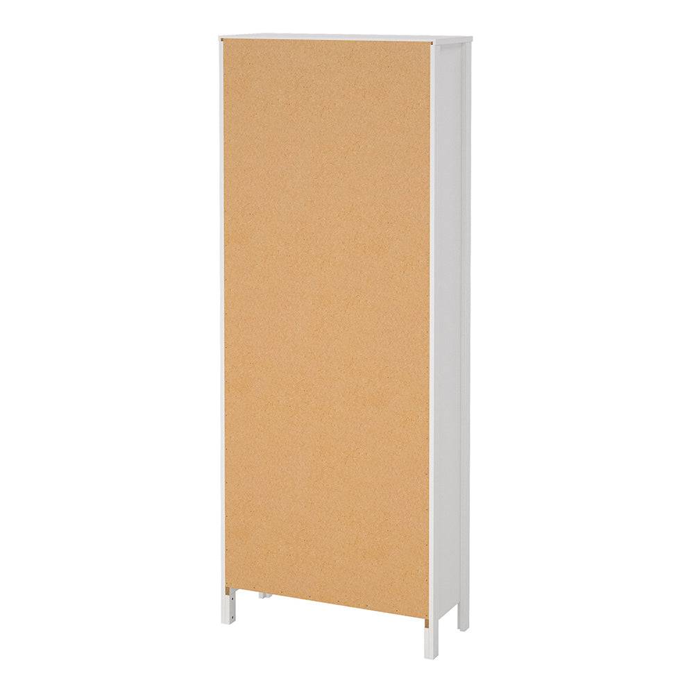 Madrid Bookcase in White - TidySpaces