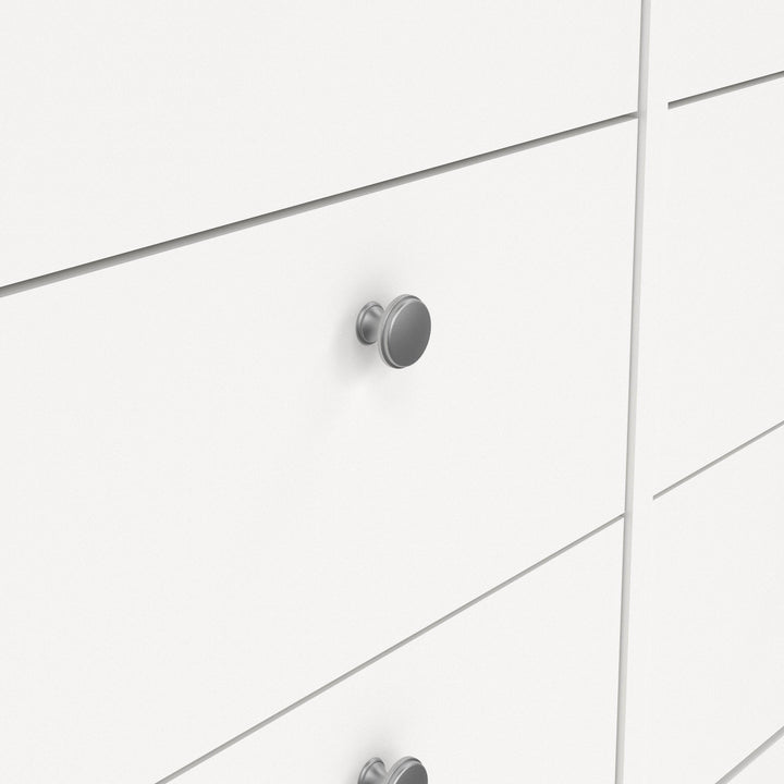 Madrid Double dresser 4+4 drawers in White - TidySpaces