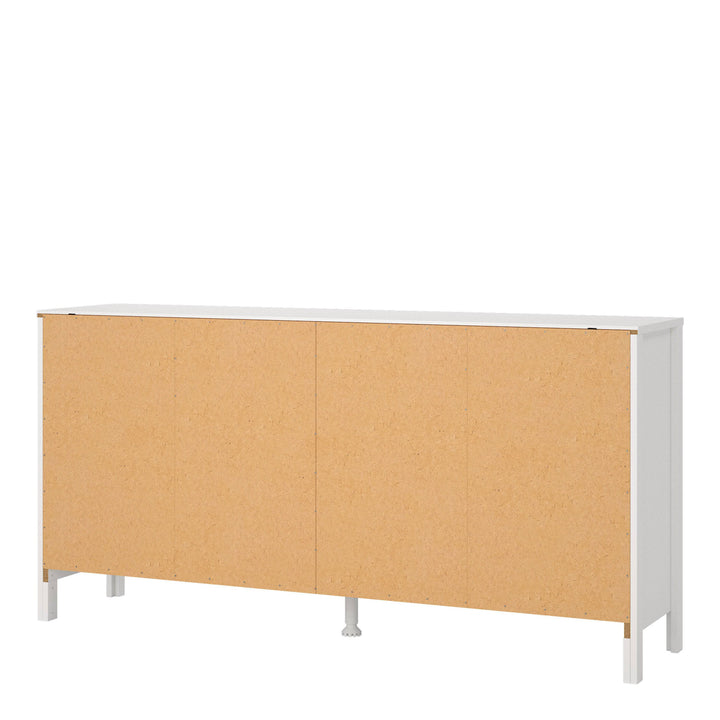 Madrid Double dresser 4+4 drawers in White - TidySpaces