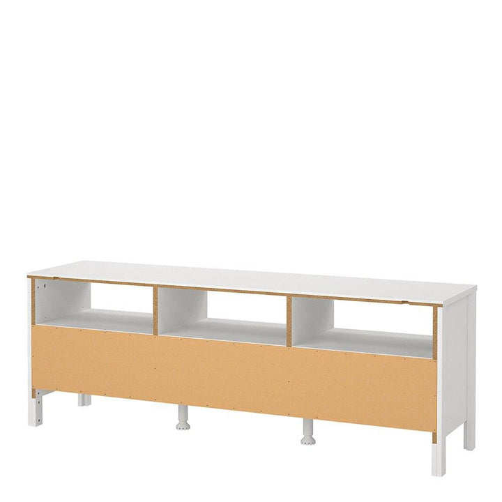 Madrid Tv-unit 3 drawers in White - TidySpaces