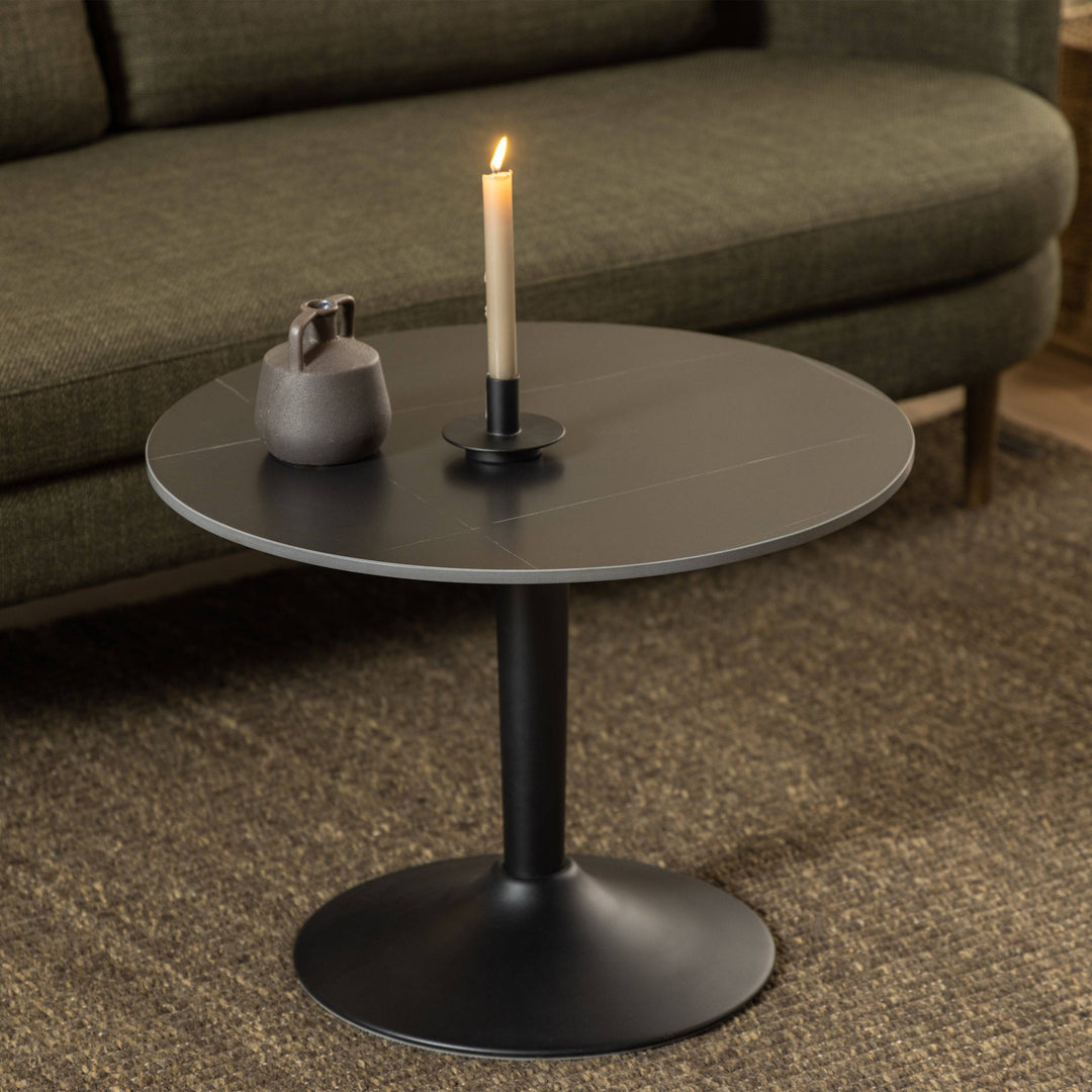 Malta Coffee Table, Top, Matt black - TidySpaces