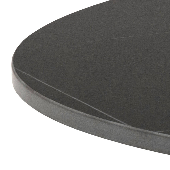 Malta Coffee Table, Top, Matt black - TidySpaces