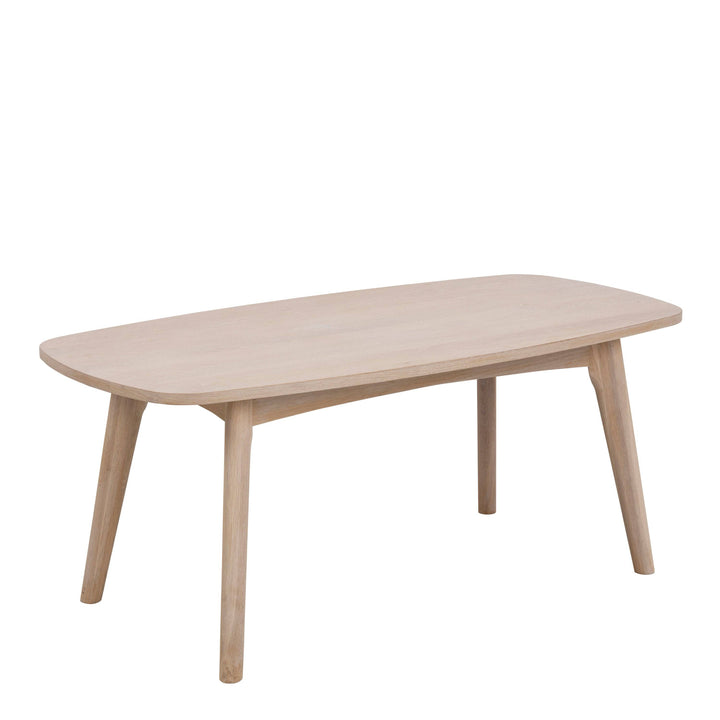 Marte Coffee Table in top White Oak - TidySpaces