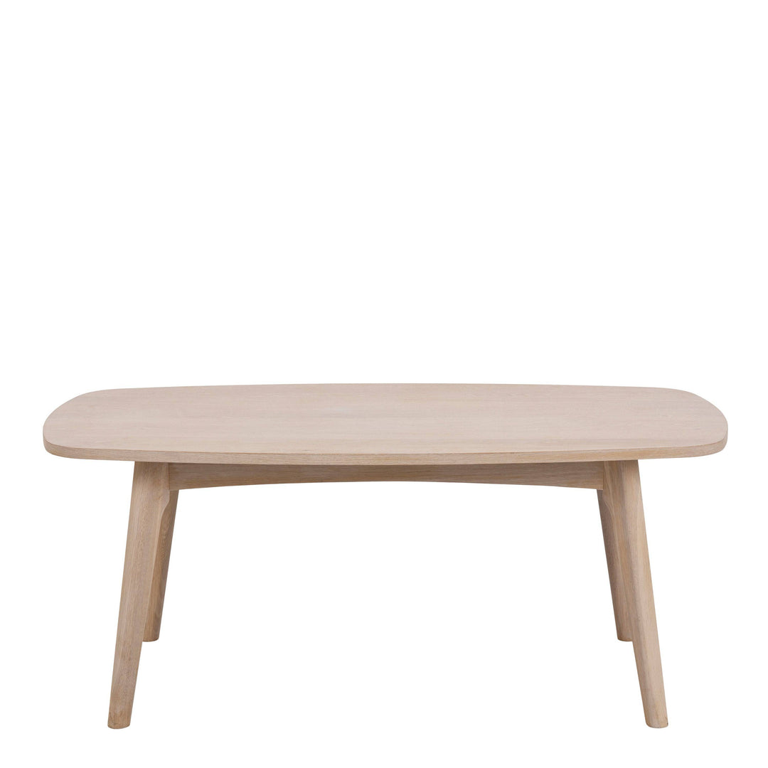 Marte Coffee Table in top White Oak - TidySpaces