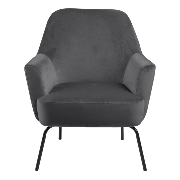 Melissa Lounge Chair in Dark Grey - TidySpaces