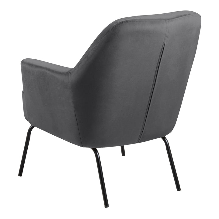 Melissa Lounge Chair in Dark Grey - TidySpaces