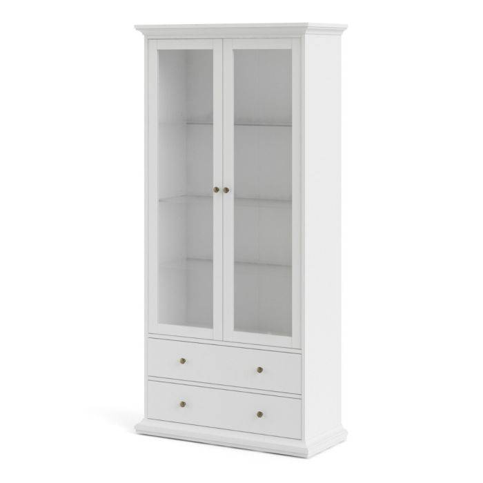 Paris China cabinet in White - TidySpaces