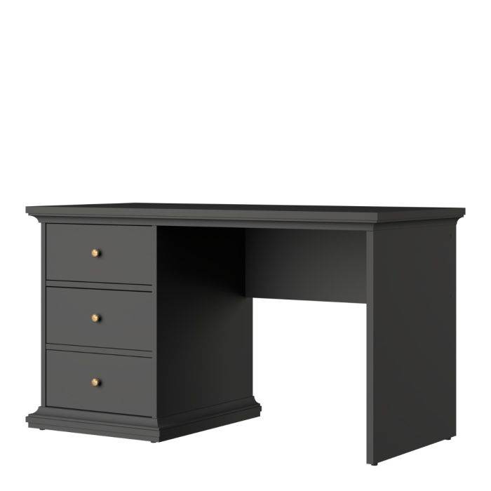 Paris Desk in Matt Grey - TidySpaces