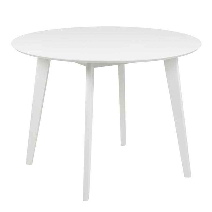 Roxby Round Dining Table in White - TidySpaces