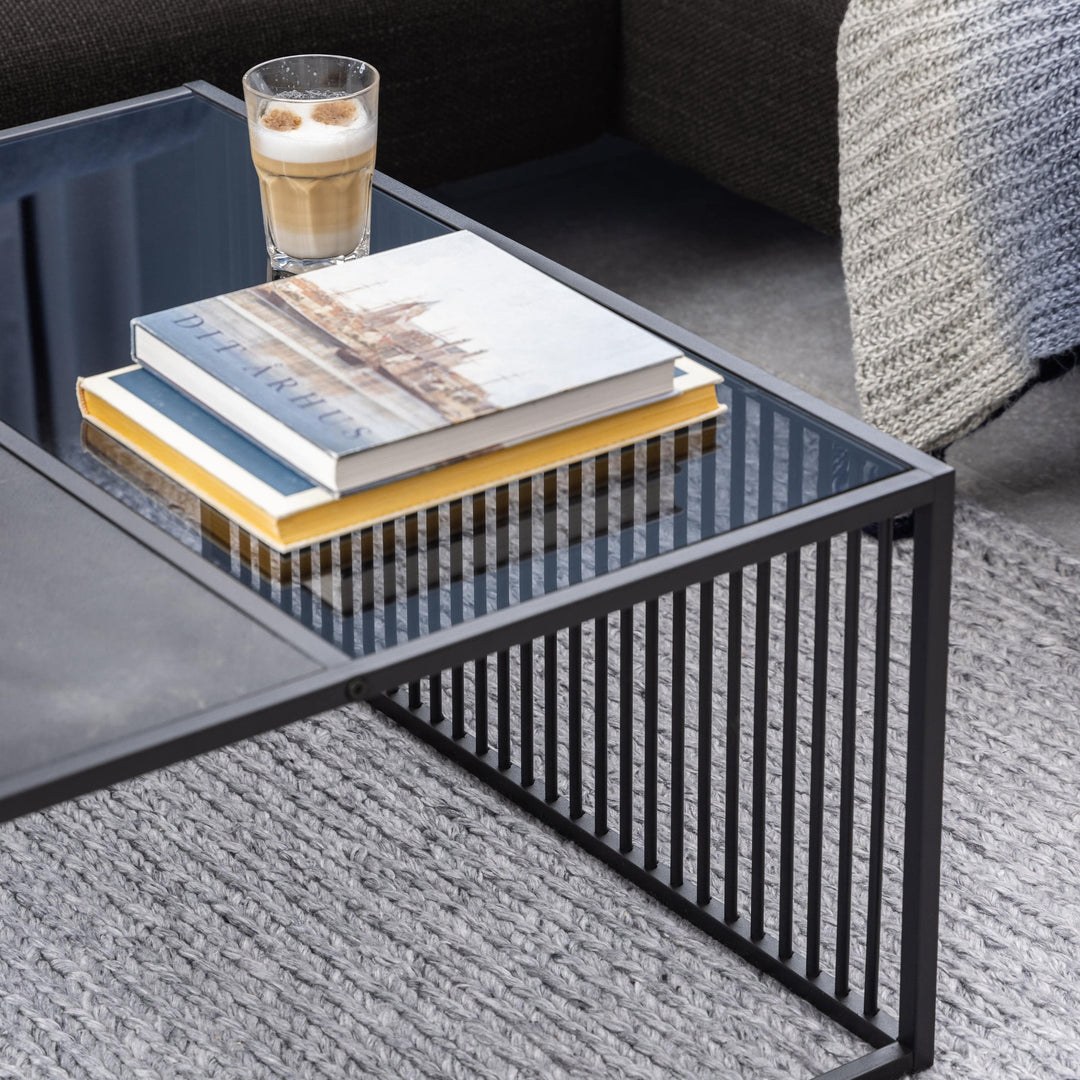 Strington Square Coffee Table in Black - TidySpaces