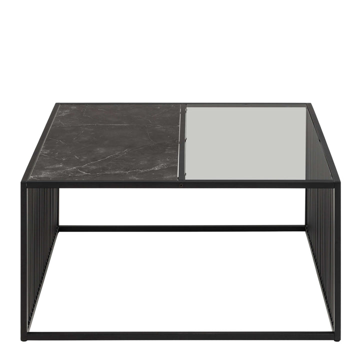 Strington Square Coffee Table in Black - TidySpaces