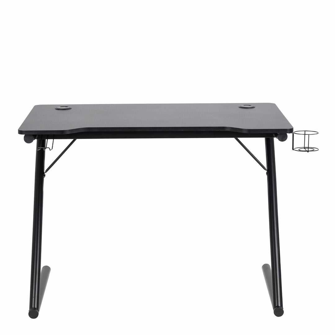 Trooper Gaming Desk in Black - TidySpaces