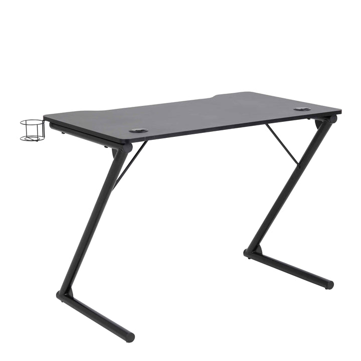 Trooper Gaming Desk in Black - TidySpaces