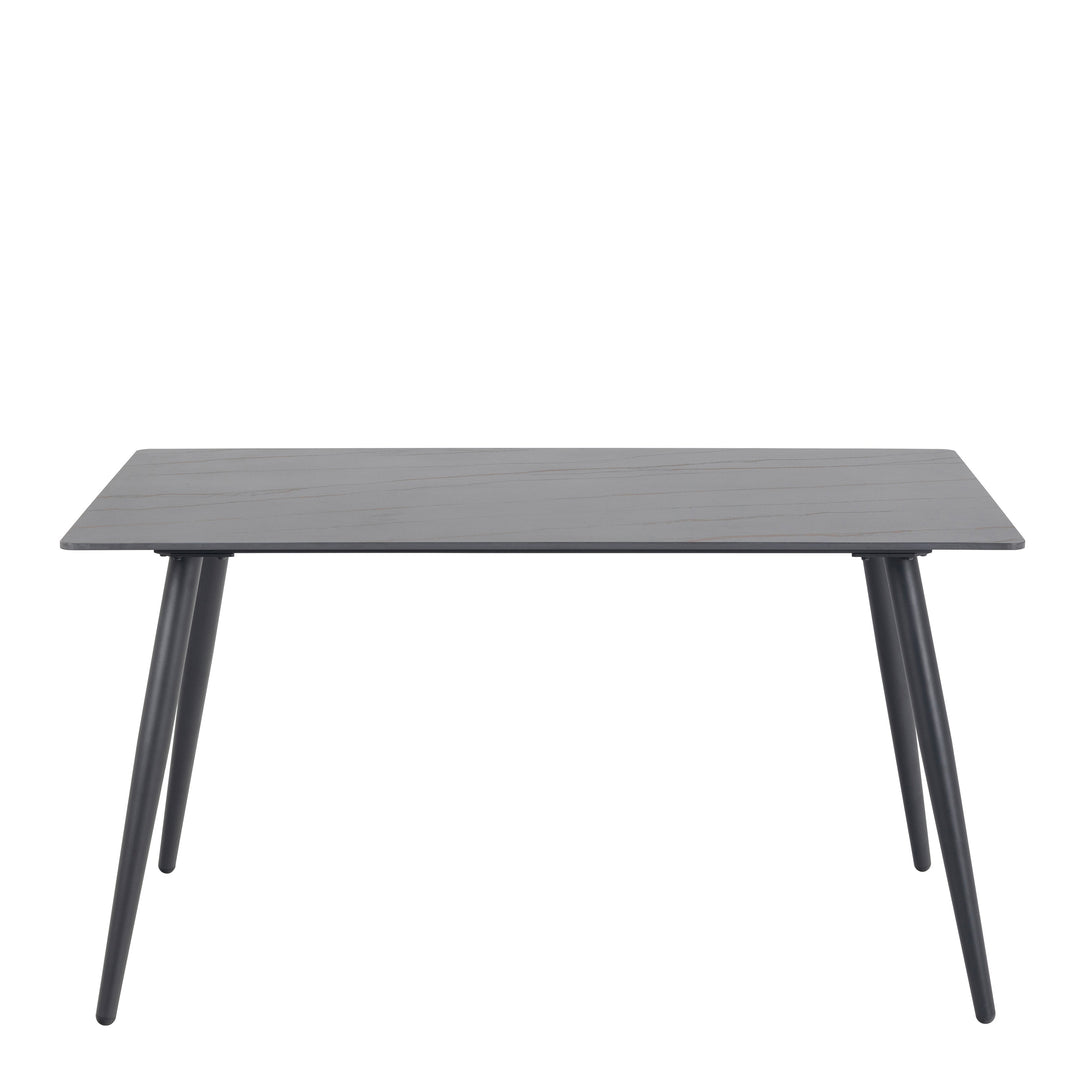 Wicklow Dining Table in Black - TidySpaces