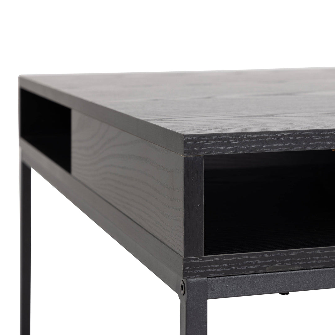 Willford Coffee Table in Black - TidySpaces