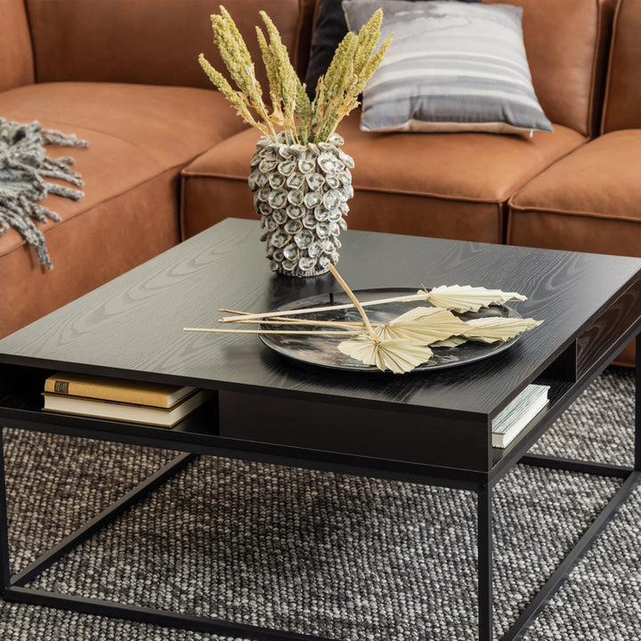 Willford Coffee Table in Black - TidySpaces