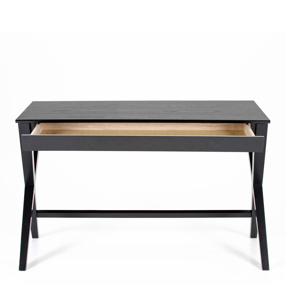 Writex Desk 1 Drawer in Black - TidySpaces