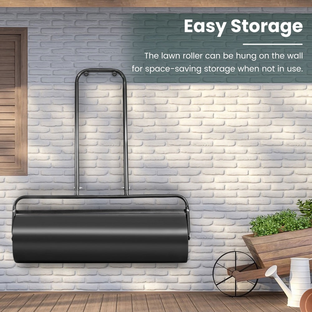 48 L Lawn Roller Steel Lawn Rolling Machine - TidySpaces