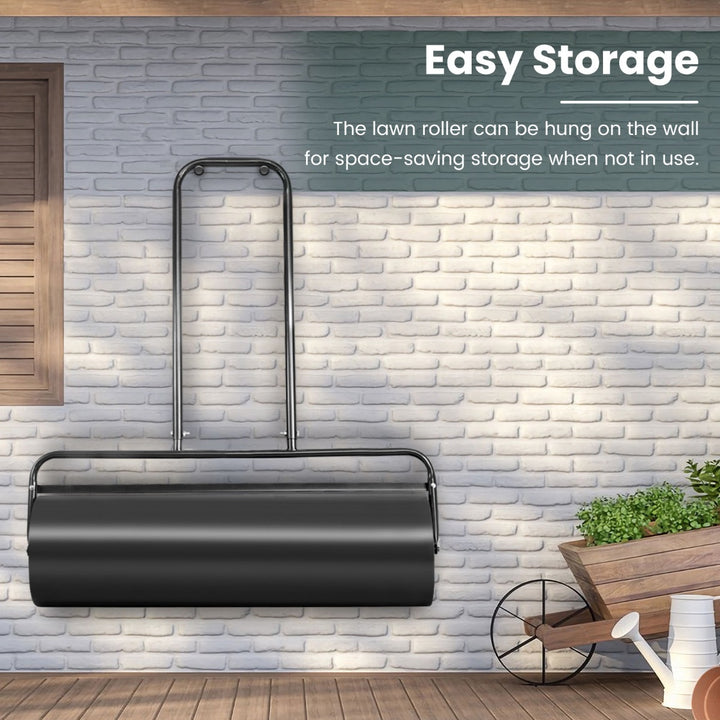 48 L Lawn Roller Steel Lawn Rolling Machine - TidySpaces