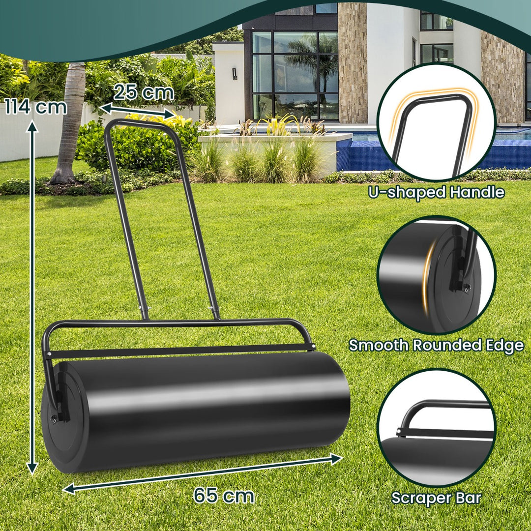 48 L Lawn Roller Steel Lawn Rolling Machine - TidySpaces