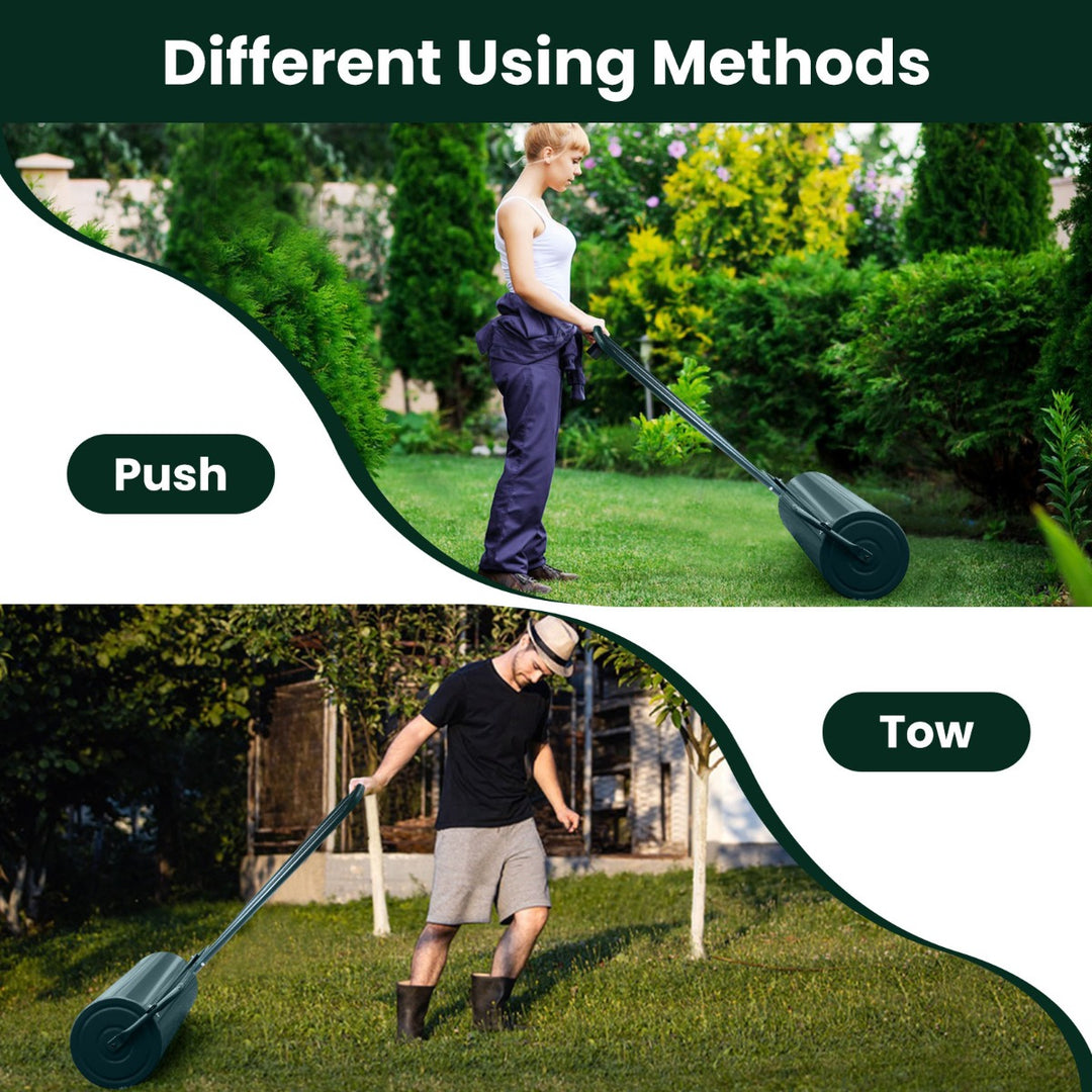 48 L Lawn Roller Steel Lawn Rolling Machine - TidySpaces